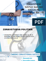 Ana - Dizdar - Zdravstveni Sustav Kao Dio Socijalne Politike