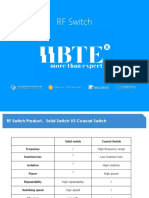HBTE Introduction of RF Switch en