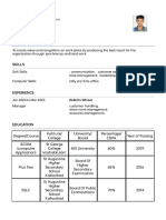Anandu AM - Resume - Format1