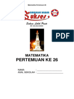 Pertemuan Ke 26 Latihan