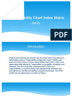 PPT-Responsibility Chart Index Matrix