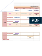 Planning Pre-Master Printemps Annee Universitaire 2022/2023: Lundi Mardi Mercredi Jeudi Vendredi