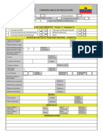 Formato Único de Vinculación