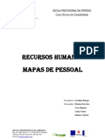 Trabalho de Grupo Sobre Mapas de Pessoal