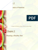 Chapter 2 - Planning A Healthy Diet