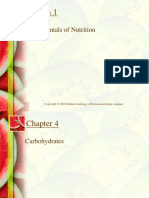 Chapter 4 - Carbohydrates