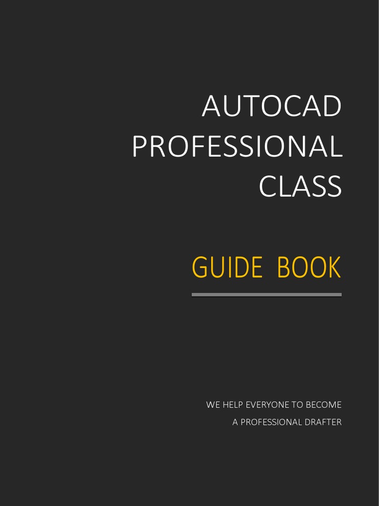 Panduan Kelas Profesional AutoCAD | PDF | Seni | Komputer