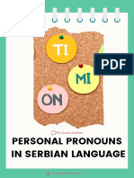 Zamenice - Prepositions - Printable