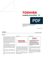 Brandbook Manual de Identidade Toshiba 