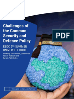 Challenges of The Common Security and Defence Policy