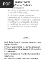 Understanding Logical Fallacies | PDF | Argument | Fallacy