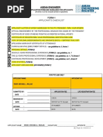 ACPE Application Forms - Template | PDF | Engineer