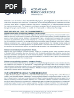 Download Medicare and Transgender People by Natl Center for Transgender Equality SN62188093 doc pdf