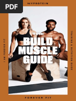 Myprotein Forever Fit Build Muscle Guide USA 3 1