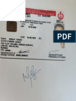 Deiving License Signed