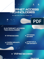 Internet Access Technologies