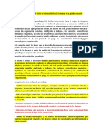 Unidad de Aprendizaje II Del Diseño e Intervención Hacia La Mejora de La Práctica Docente Descripción de La Unidad