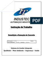 IT 7.5.34 - Demolição e Remoção de Concreto Rev 01