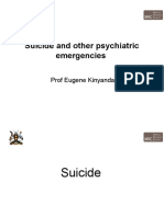 Suicide and Psychiatric Emergencies 14 04 2022