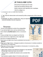 Immunoglobulins: Structure and Functions