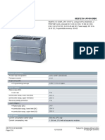 Siemens 6ES7215 1AF40 0XB0 Datasheet