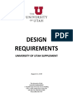 University Design Requirements FINAL 8.29.18