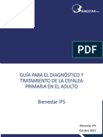 Guía de Bolsillo - Cefalea en El Adulto