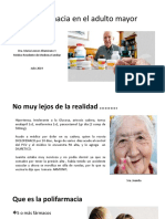 Polifarmacia en El Adulto Mayor