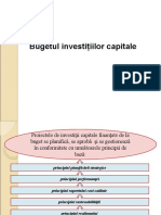 Bugetul Investitiilor Capitale