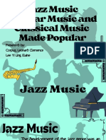 Jazzy Popular But Classical Music Made Popular