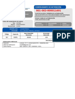 Comprobante de Retención: Seagate C.L