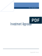 Investment Appraisal