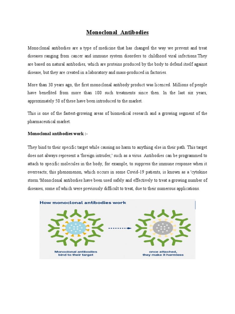 Monoclonal Antibodies | PDF | Polyclonal Antibodies | Antibody