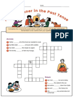 Thanksgiving Crossword Puzzle Worksheet