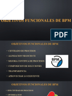 Objetivos Funcionales de BPM