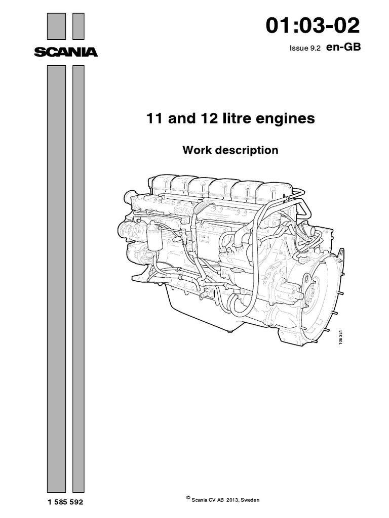 Scania 11 and 12 Litre Engines Workshop Manual | PDF | Technology ...