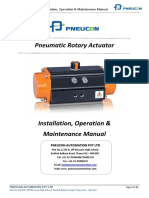 PVIM Pneucon Rotary Actuator