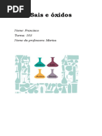 Definição e Classificação dos Sais | PDF | Sal (Química) | Ácido