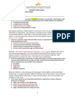 Assign 1 - Cardiovascular System - ANSWER KEY