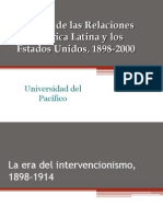 La Era Del Intervencionismo, 1898-1914