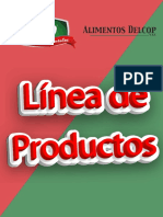 Productos carnicería línea categorías