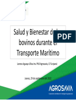 Salud y BA de Los Bovinos Durante El Transporte Marítimo - Lorena Aguayo