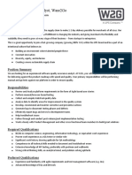 PTJ22 - Quality Assurance Analyst