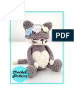 Cute Girl Cat Amigurumi PDF Free Crochet Pattern