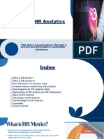 HR Metrics and HR Analytics