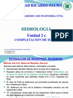 UNIDAD 2c HIDROLOGIA-URP - 2021-1