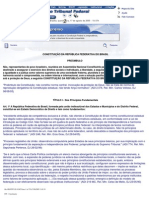 8 - Constituicao Federal 1988 - Comentada Pelo STF 2005