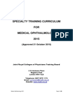 2015 Medical Ophthalmology Curriculum FINAL - PDF 63620574