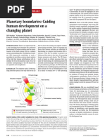 Stephen Et Al Planetary Boundaries 2015