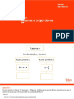 A - Verano SM - Razones y Proporciones